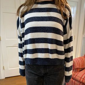 Primark chenille striped sweater